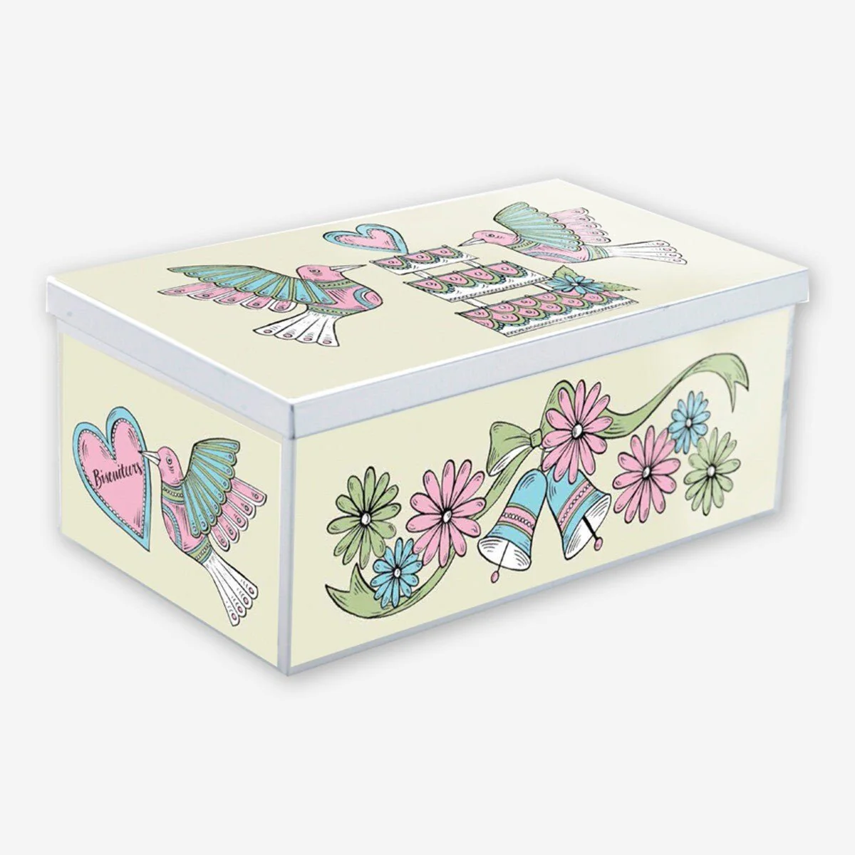 Wedding Bells Luxe Biscuit Tin - Image 3